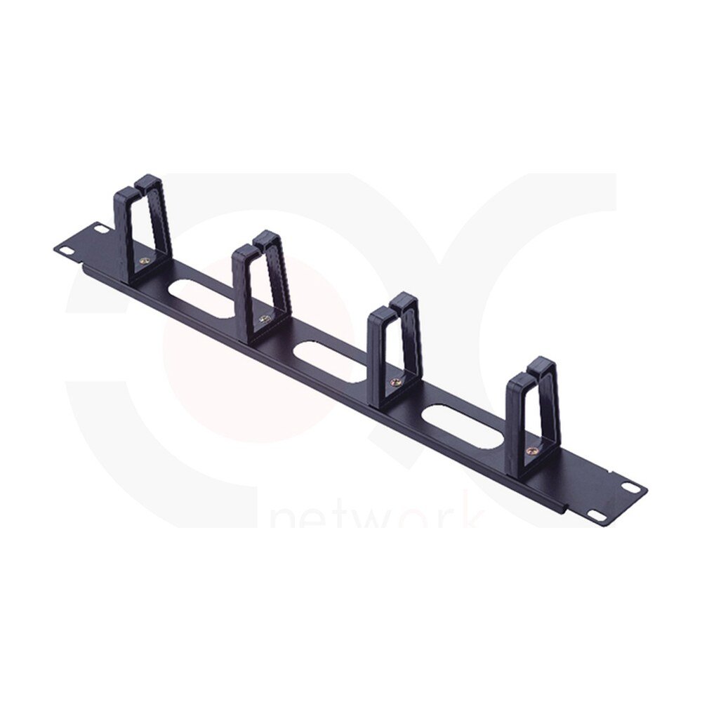 MR-PP-3102 — 19 Inch 1U Cable Management With 5pcs Plastic Ring