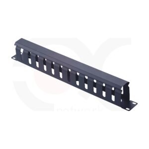 MR-PP-3106 - 19 Inch 1U Cable Management With 5pcs Metal Ring