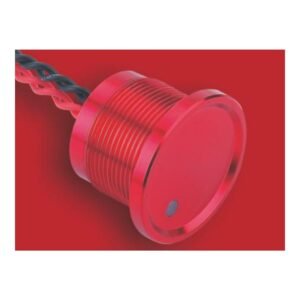 MR-PS223Z-DOT 22 mm Piezo Push Button - Finger Location 3 mm, Dot Illumination, IP68