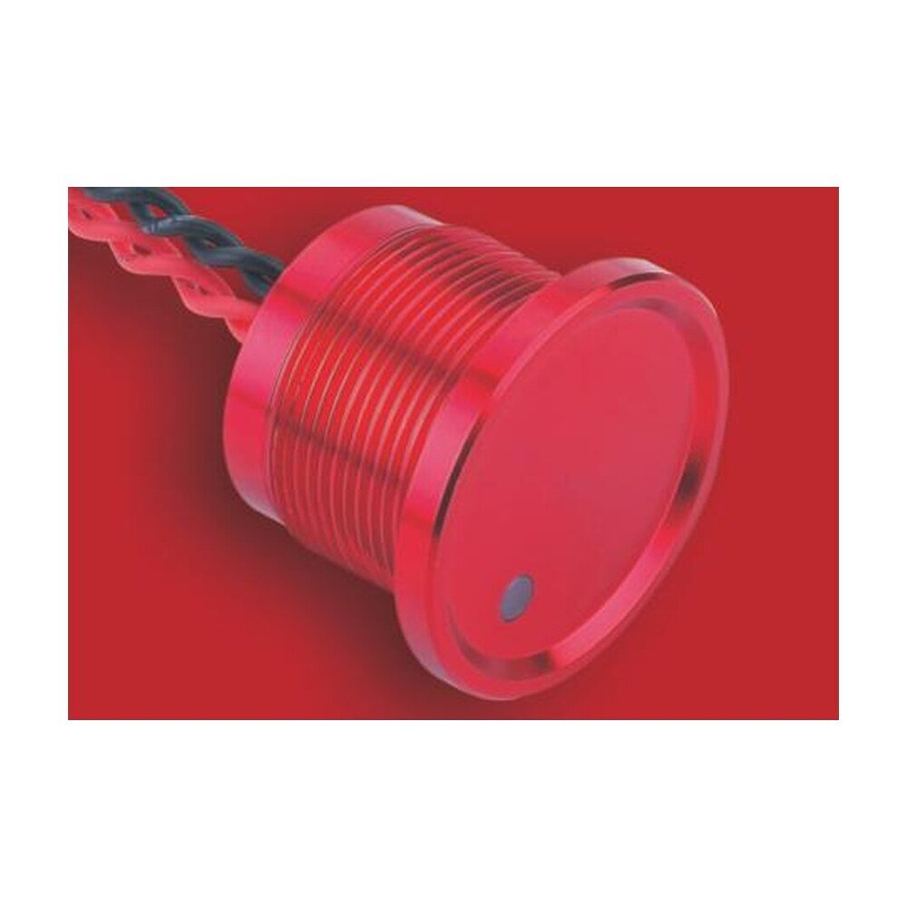 MR-PS223Z-DOT 22 mm Piezo Push Button - Finger Location 3 mm, Dot Illumination, IP68