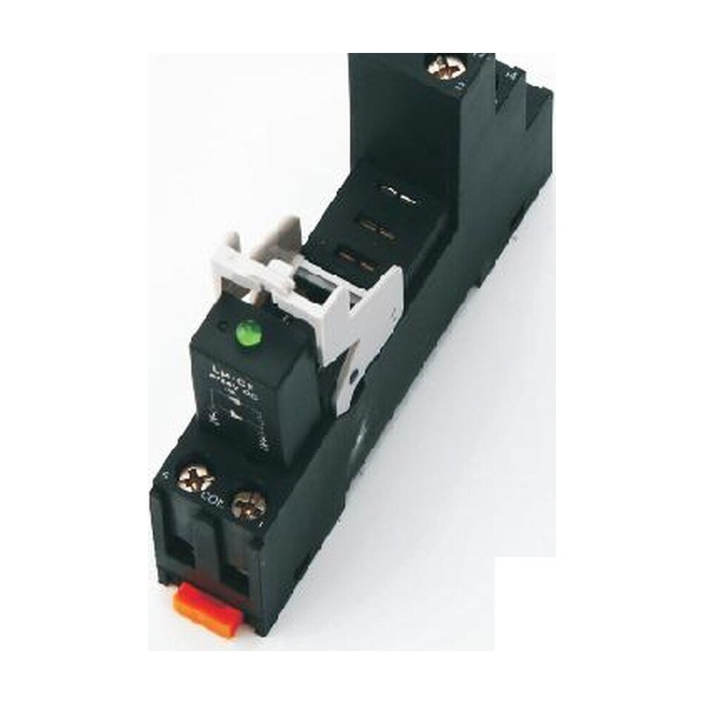 MR-SH1S-05TM DIN-Rail Relay Socket for ORU1SL Relays, with Protection Module