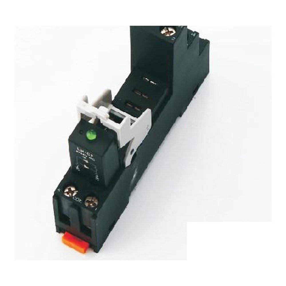 MR-SH1S-05TM DIN-Rail Relay Socket for ORU1SL Relays, with Protection Module