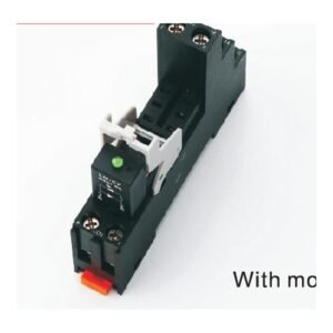 MR-SH2S-08TM DIN-Rail Relay Socket for ORU2SL Relays, with Protection Module