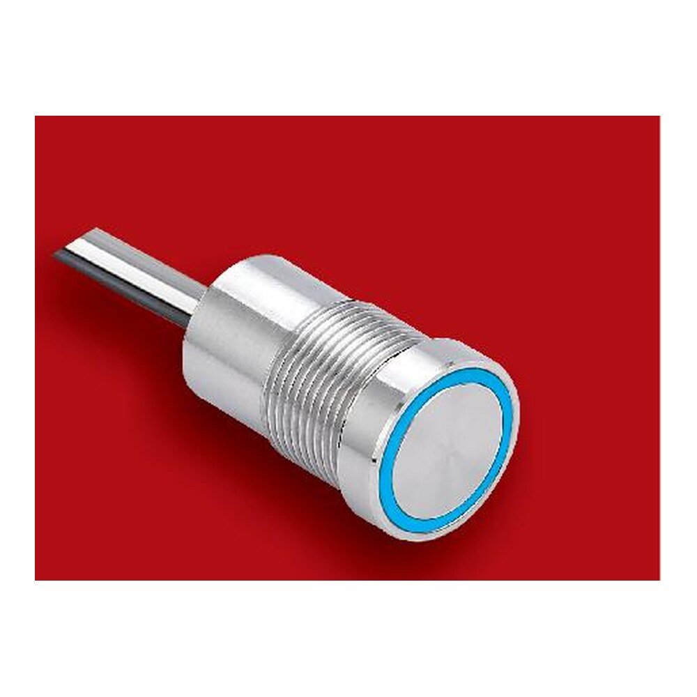 MR-TS16H 16 mm Touch Switch - High Thin Ring, Stainless, IP67