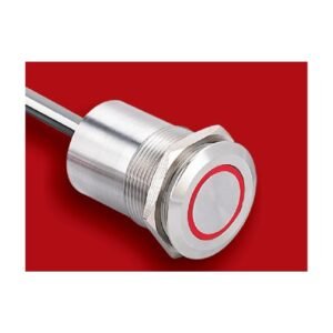 MR-TS22A 22 mm Touch Switch - Standard Thin Ring, Stainless, IP67
