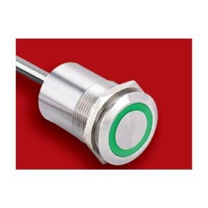 MR-TS22D 22 mm Touch Switch - Standard Large Ring, Stainless, IP67