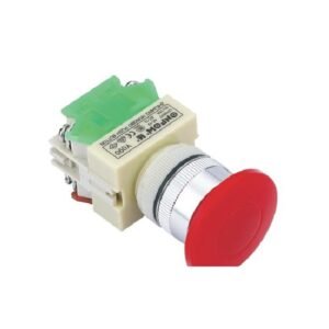 MR-Y090-M 22 mm Mushroom Head Push Button - Ø40 mm, Can Be Illuminated