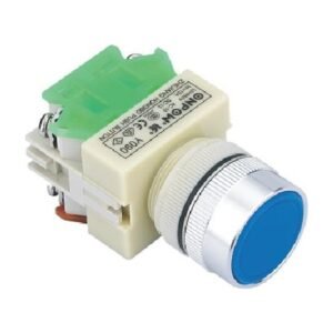 MR-Y090 22 mm Push Button - Flat Head, Can Be Illuminated