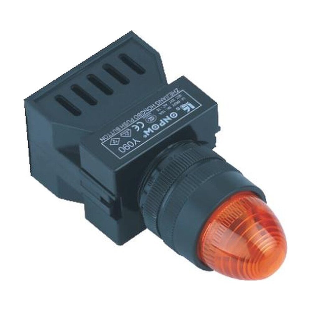 MR-Y090E-BD 22 mm Domed Pilot Lamp - Economy Type, LED