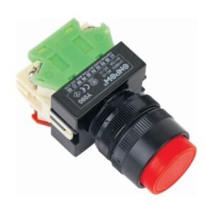 MR-Y090E-G 22 mm Push Button - Economy Type, Long Head, Can Be Illuminated