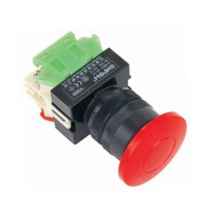 MR-Y090E-M 22 mm Mushroom Head Push Button - Economy Type, Can Be Illuminated