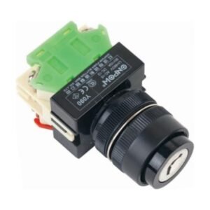 MR-Y090E-Y 22 mm Key-Lock Switch - Economy Type