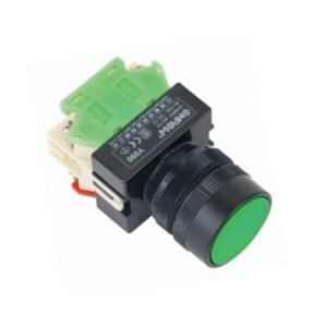 MR-Y090E 22 mm Push Button - Economy Type, Flat Head, Can Be Illuminated