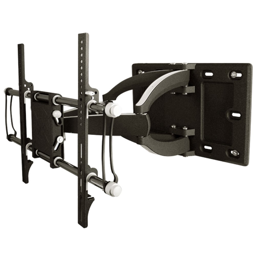 42 to 71" Full Motion TV Wall Mount - Dual Arm VESA 800x400 - MW-6D1VB