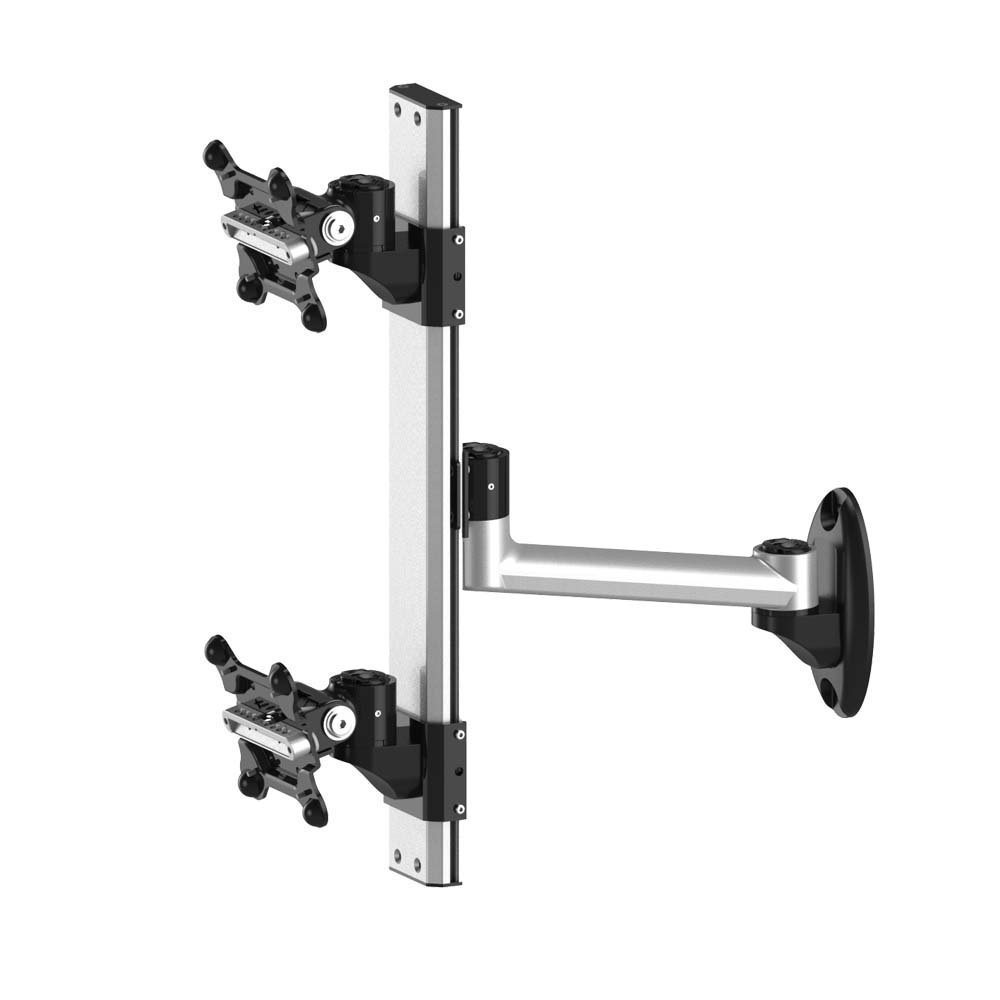 Dual Wall Mount for Apple Top-Down w/ Quick Release & Single Arm - BL-AW75