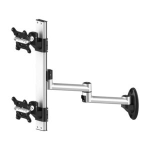 Dual Wall Mount for Apple Top-Down w/ Quick Release & Dual Arm