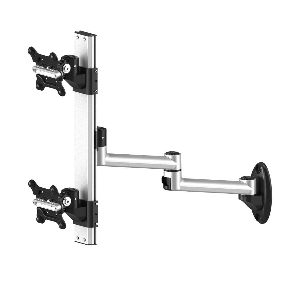 Dual Wall Mount for Apple Top-Down w/ Quick Release & Dual Arm - BL-AW76