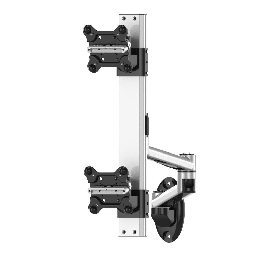 Dual Wall Mount for Apple Top-Down w/ Quick Release & Dual Arm - BL-AW76