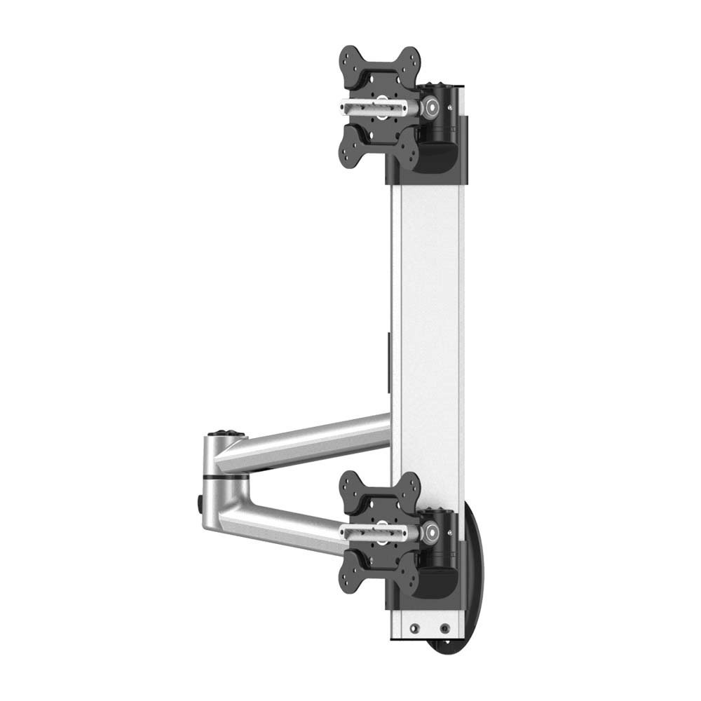 Dual Wall Mount for Apple Top-Down w/ Quick Release & Dual Arm - BL-AW76