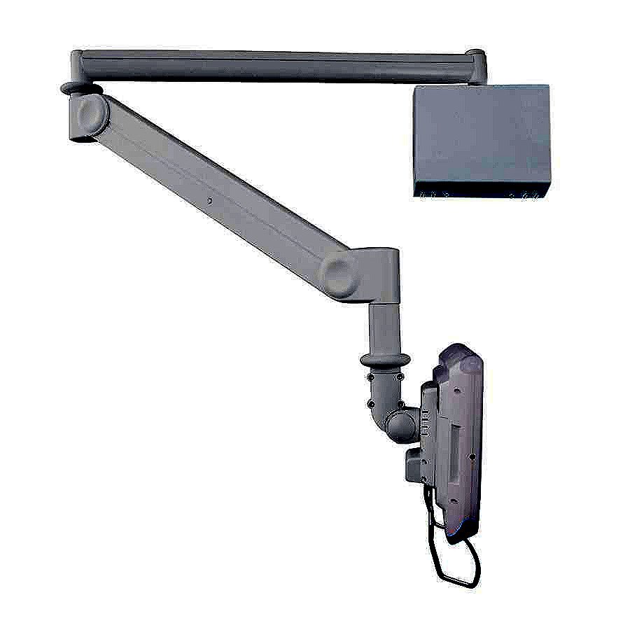Monitor Arm - Long Reach w/ Wall Box MW-M125WBN