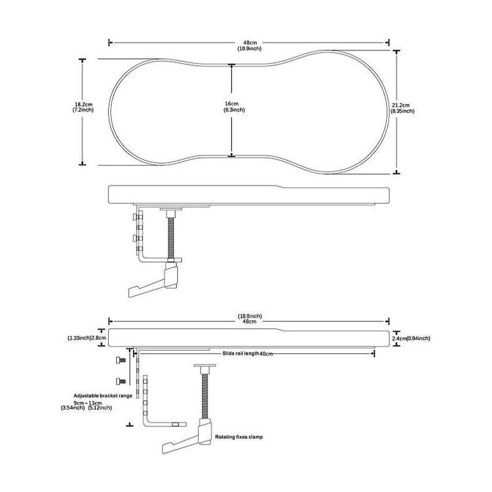 Mouse Arm - Ergonomic & Adjustable - OP-EA2