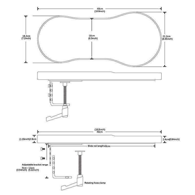 Mouse Arm - Ergonomic & Adjustable - OP-EA2
