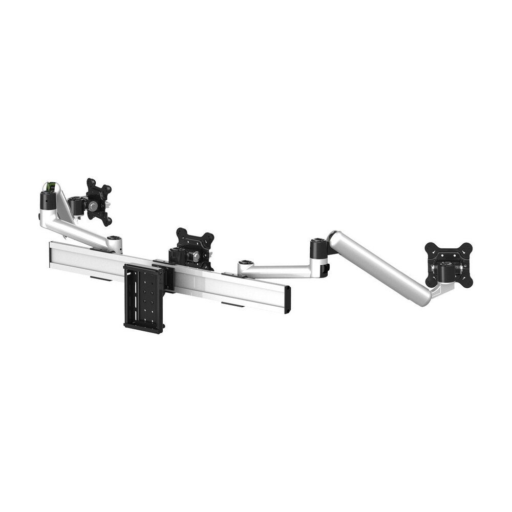 Triple VESA Mount for Slatwall Quick Release up to 35" Monitors - BL-S303