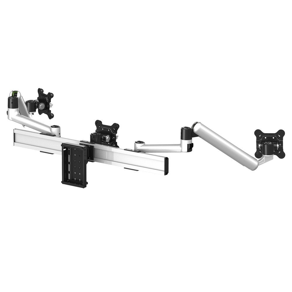 Triple VESA Mount for Slatwall Quick Release up to 35" Monitors - BL-S303