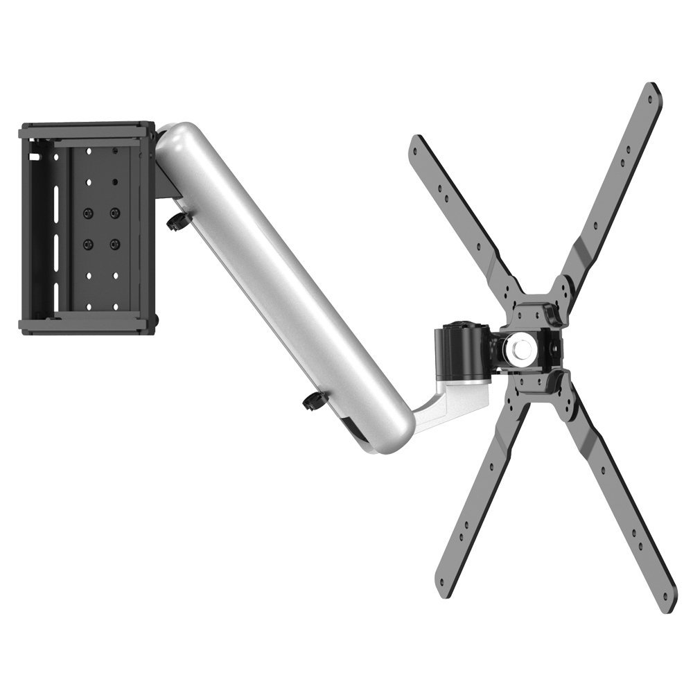 TV Slatwall Mount - Height Adjustable Rotating & Quick Release - BL-T357