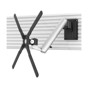 TV Slatwall Mount - Height Adjustable Rotating & Quick Release