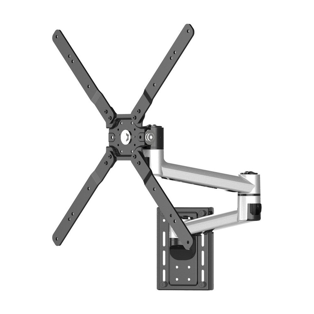 TV Slatwall Mount - Quick Release 32 to 50" Rotating & Double Arm - BL-T356