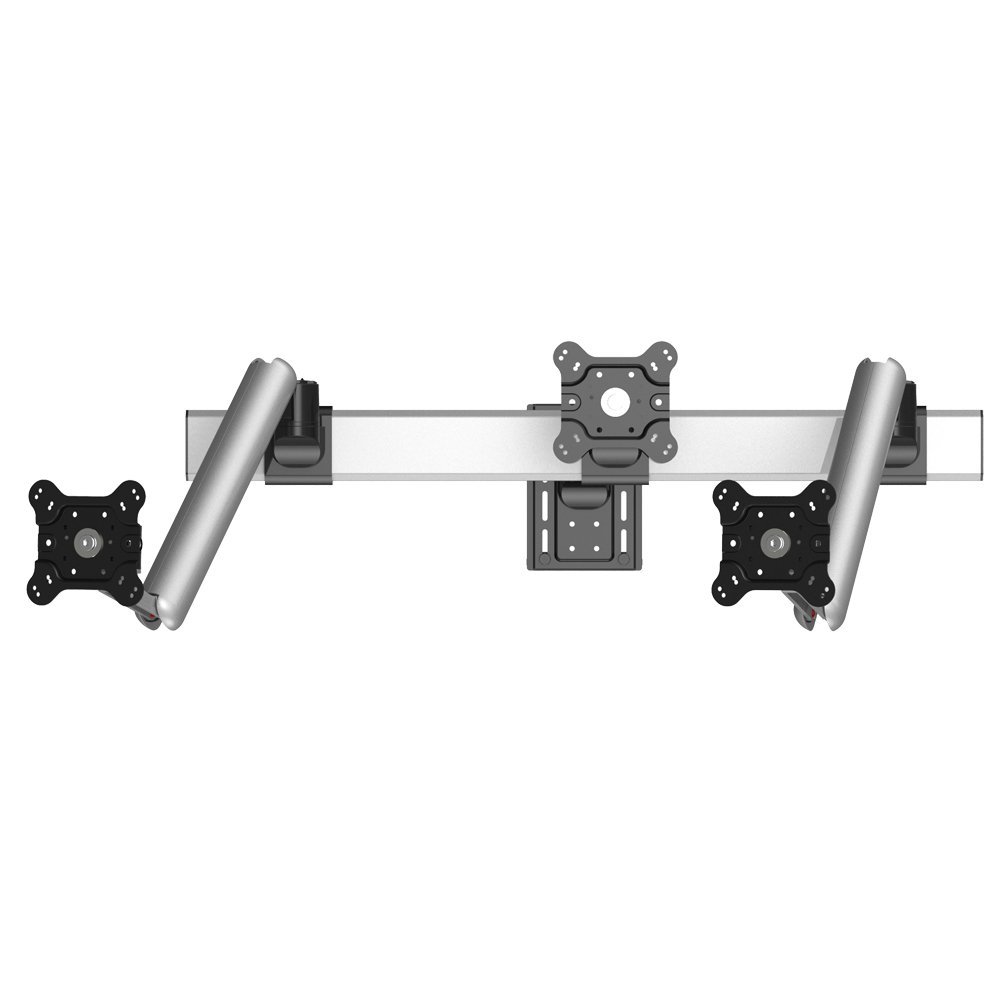 Triple VESA Mount for Slatwall Quick Release up to 32" Monitors - BL-S304