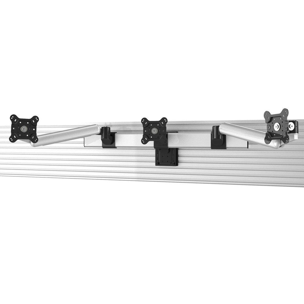 Triple VESA Mount for Slatwall Quick Release up to 32" Monitors - BL-S304