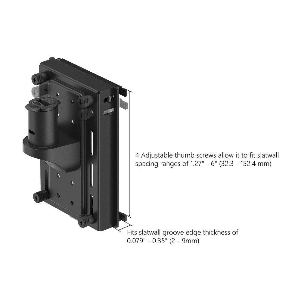 Slatwall Mount Plate - SMP-B2