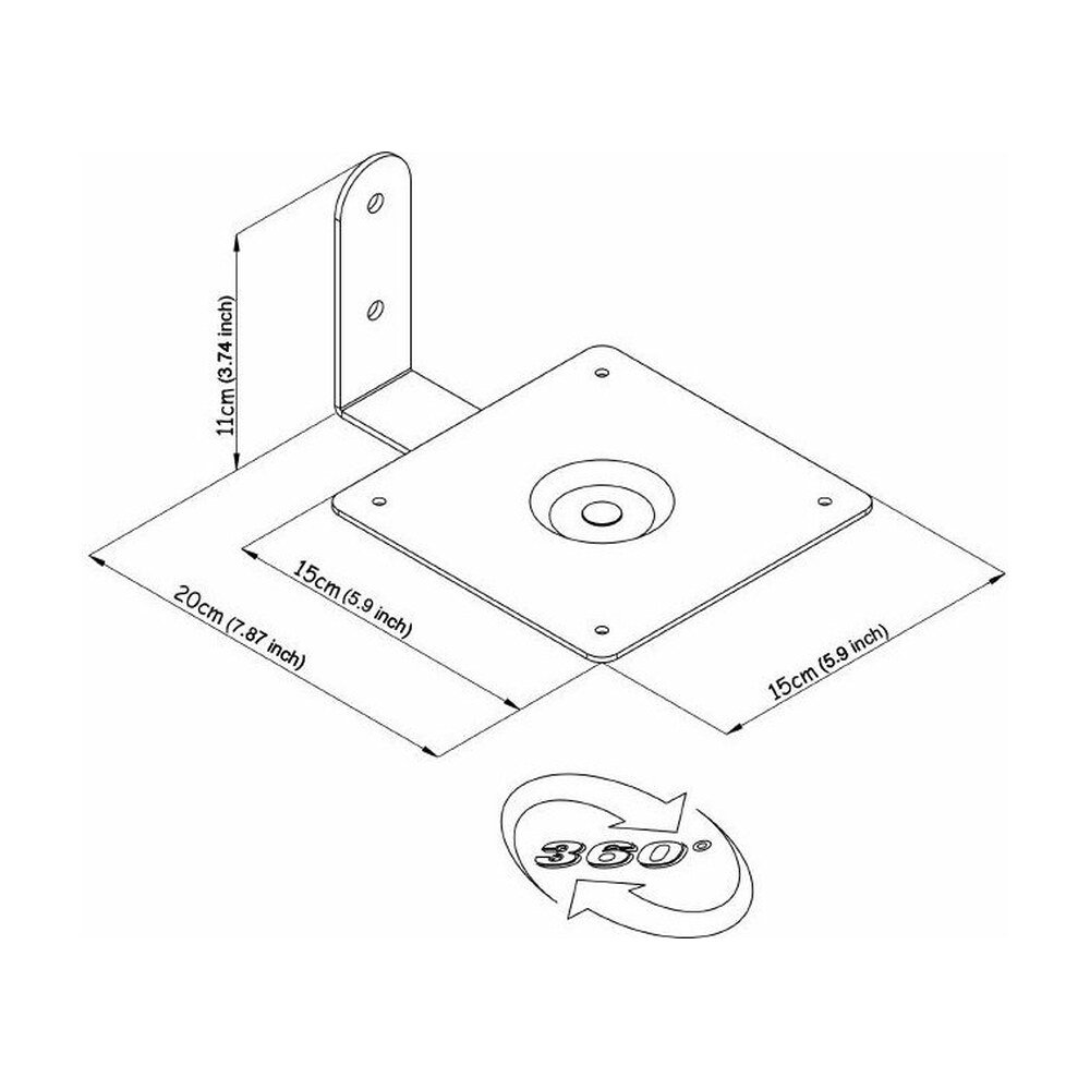 Speaker Shelf for Wall & Medium Surround Type SP-OS07