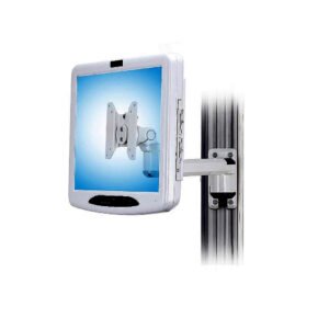 Monitor Track Mount w/ Single Laterally Adjustable Arm