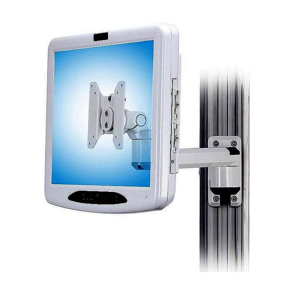 Monitor Track Mount w/ Single Laterally Adjustable Arm - TM-1VM