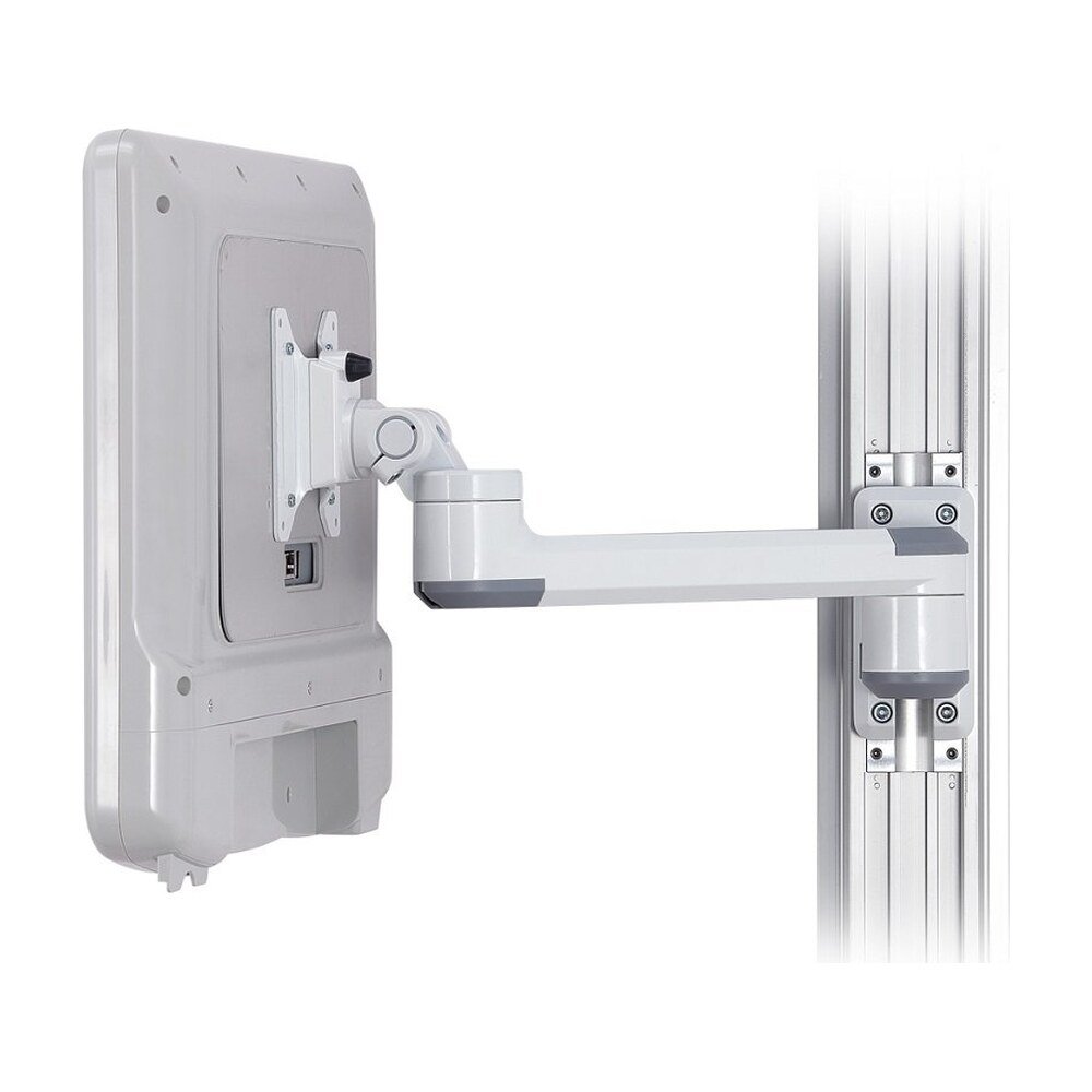 Monitor Track Mount w/ Single Laterally Adjustable Arm - TM-1VM