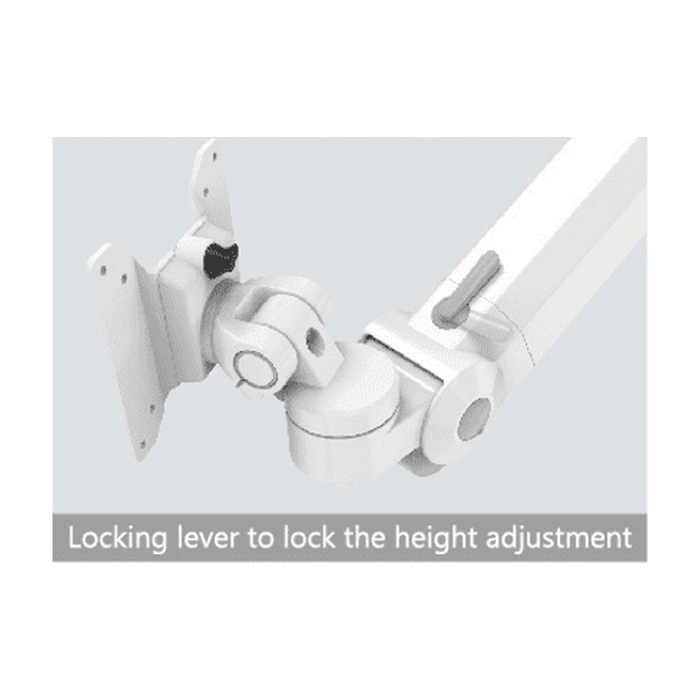 Sit-Stand Monitor Wall Mount w/ Articulating Arm - WM-SM