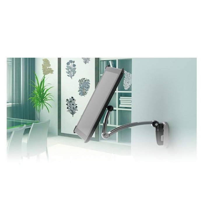Under Cabinet & Wall Mount Desk Stand or Magnet for ipad - DWU-1W