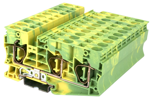 AK10-TN-PE — DIN Rail terminal blocks, Grounding terminal blocks