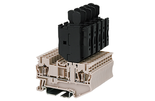 AK2.5-M — Fuse Terminal Block, Spring Clamp Connection