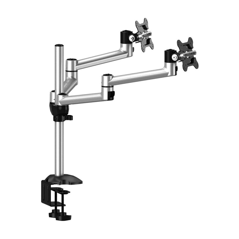 Dual Monitor Desk Mount for Apple Quick Release w/ Dual Swivel Arms - BL-AP20