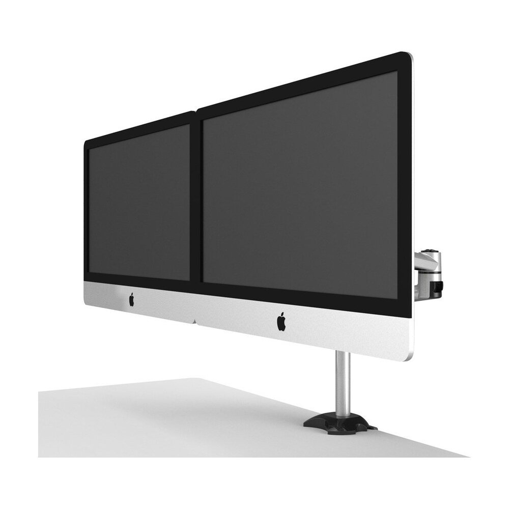 Dual Monitor Desk Mount for Apple Quick Release w/ Dual Swivel Arms - BL-AP20