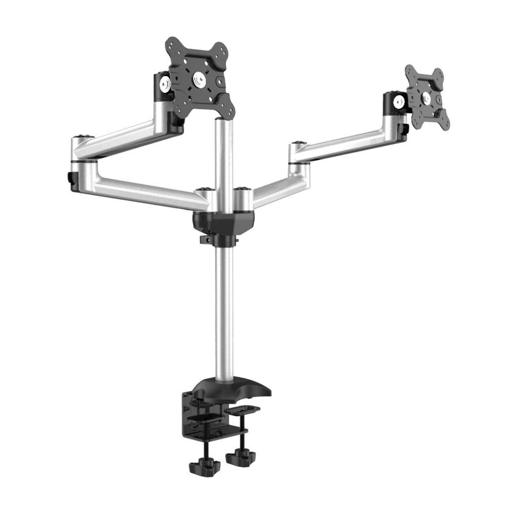 Dual Monitor Stand Side by Side w/ Quick Release & Dual Arms - BL-DM133