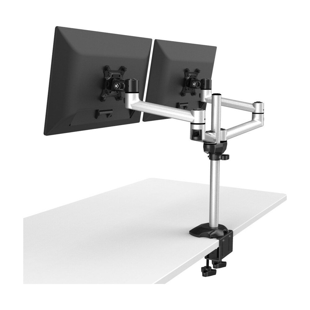 Dual Monitor Stand Side by Side w/ Quick Release & Dual Arms - BL-DM133