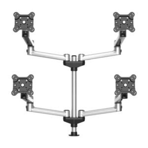 Quad Track Rail Mount 2X2 w/ Quick Release Dual Arms