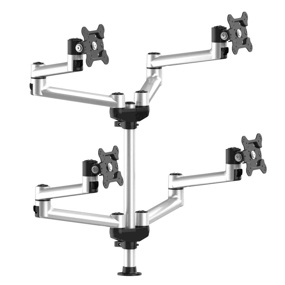 Quad Track Rail Mount 2X2 w/ Quick Release Dual Arms - BL-PT315