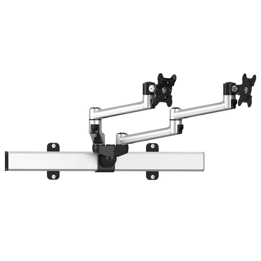 Dual VESA Wall Mount Quick Release w/ Simultaneous Slider - BL-W224