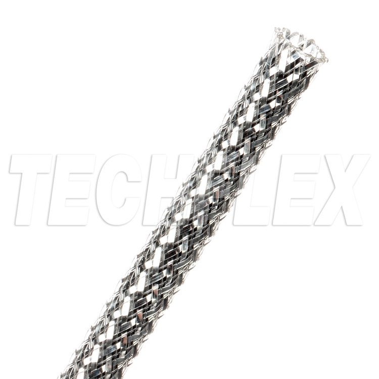 Techflex Flexo Chrome CHN0.38SV - 3/8" Metallised Sleeving